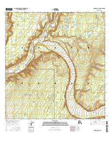 Gulkana B-3 SE 2016 topographic map thumbnail