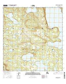 Gulkana B-5 SE 2016 topographic map thumbnail