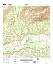 Gulkana C-1 NW 2016 topographic map thumbnail