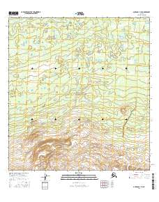 Gulkana C-1 SE 2016 topographic map thumbnail