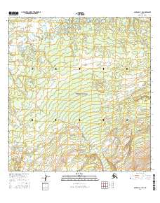 Gulkana C-1 SW 2016 topographic map thumbnail