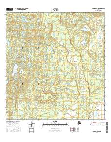 Gulkana C-2 NW 2016 topographic map thumbnail
