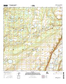 Gulkana C-2 SW 2016 topographic map thumbnail