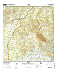 Gulkana C-3 NE 2016 topographic map thumbnail