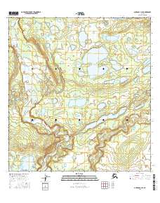 Gulkana C-3 SE 2016 topographic map thumbnail