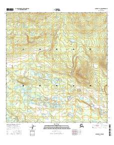 Gulkana C-4 NW 2016 topographic map thumbnail
