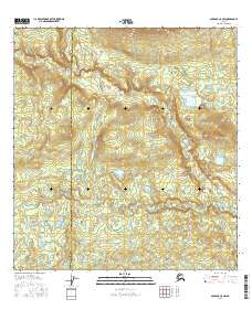Gulkana C-5 NW 2016 topographic map thumbnail