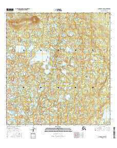 Gulkana C-5 SE 2016 topographic map thumbnail
