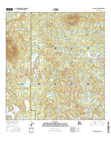 Gulkana C-5 SW 2016 topographic map thumbnail