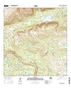 Gulkana C-6 NW 2016 topographic map thumbnail