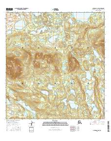 Gulkana C-6 SE 2016 topographic map preview