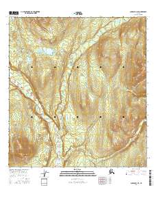 Gulkana D-2 SE 2016 topographic map thumbnail