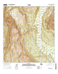 Gulkana D-3 NW 2016 topographic map thumbnail
