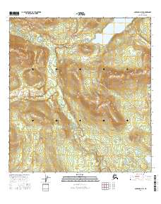 Gulkana D-4 SE 2016 topographic map thumbnail
