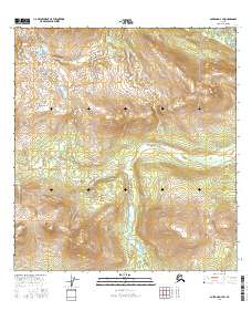 Gulkana D-4 SW 2016 topographic map thumbnail
