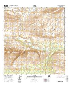 Gulkana D-5 SE 2016 topographic map thumbnail