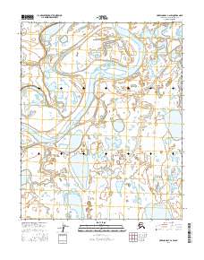 Harrison Bay A-2 SW 2016 topographic map thumbnail