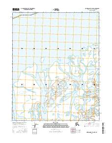 Harrison Bay B-2 NW 2016 topographic map thumbnail