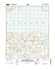 Harrison Bay B-3 NW 2016 topographic map preview