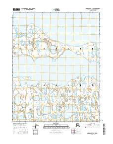Harrison Bay C-4 SW 2016 topographic map thumbnail