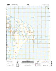 Harrison Bay D-4 SW 2016 topographic map thumbnail