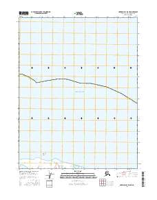 Harrison Bay D-5 NE 2016 topographic map thumbnail