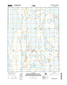 Harrison Bay D-5 SE 2016 topographic map thumbnail