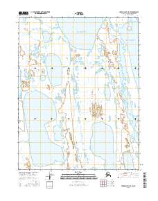 Harrison Bay D-5 SW 2016 topographic map thumbnail