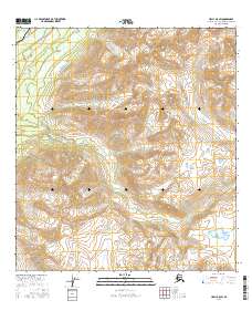Healy A-5 SW 2016 topographic map thumbnail