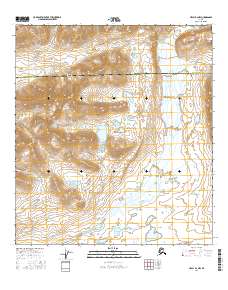 Healy B-2 NW topographic map thumbnail
