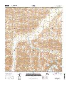 Healy D-1 SW topographic map thumbnail