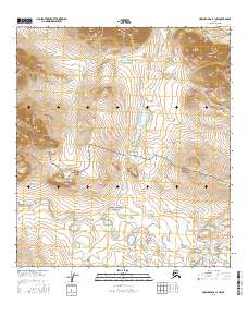 Howard Pass A-1 NW topographic map thumbnail