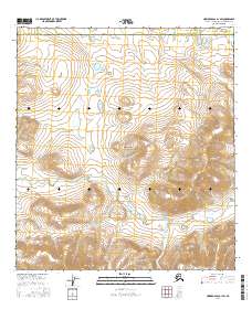 Howard Pass A-1 SW topographic map thumbnail