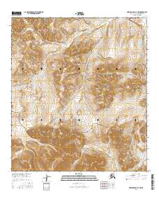 Howard Pass B-4 NW topographic map thumbnail