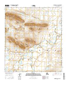 Howard Pass C-1 SW topographic map thumbnail