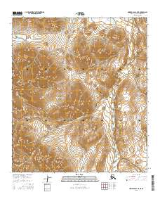 Howard Pass C-5 NE topographic map thumbnail