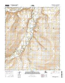 Howard Pass D-1 SW topographic map thumbnail