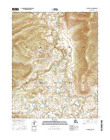 Hughes A-1 NE topographic map thumbnail