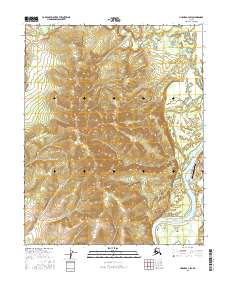 Hughes A-3 SW topographic map thumbnail
