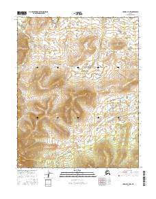 Hughes A-4 NW topographic map thumbnail