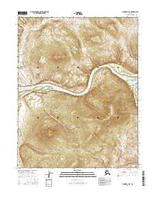 Hughes B-1 NE topographic map thumbnail