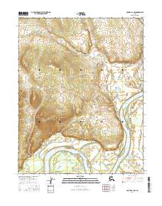 Hughes B-1 NW topographic map thumbnail