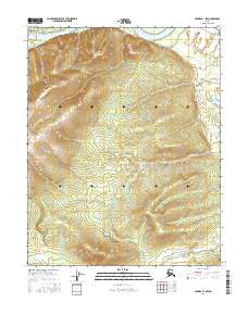 Hughes B-1 SW topographic map thumbnail