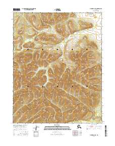 Hughes B-2 NE topographic map thumbnail