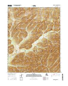 Hughes B-2 NW topographic map thumbnail