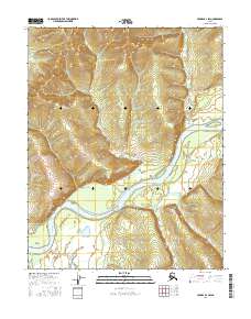 Hughes B-2 SW topographic map thumbnail