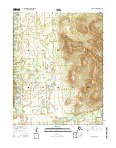 Hughes B-4 NE topographic map thumbnail