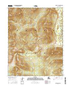 Hughes B-4 NW topographic map thumbnail