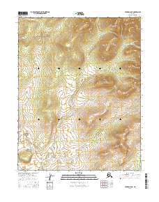 Hughes B-5 NE topographic map thumbnail