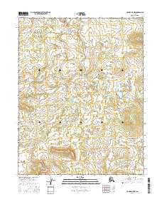 Hughes B-5 NW topographic map thumbnail